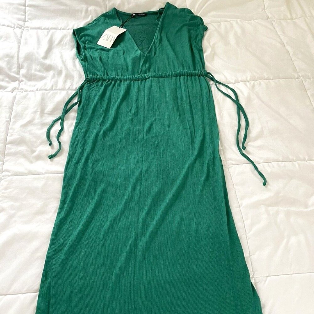 Zara Dress Green Size Small